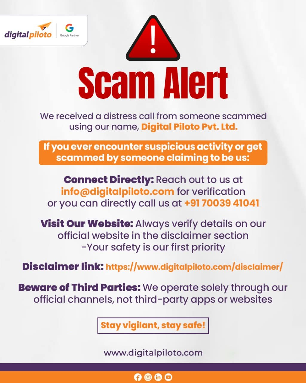 Scam Alert